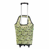 Eco Chic Retail Ltd Eco Chic Collapsible Shopping Trolley with Detachable Tote Bag - Cute Sheep