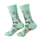Eco Chic Blue Eco Chic Eco-Friendly Bamboo Socks Dogs