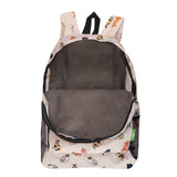 Eco Chic Eco Chic Lightweight Foldable Backpack Beloved Cats