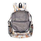Eco Chic Eco Chic Lightweight Foldable Backpack Flowers