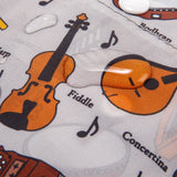 Eco Chic Eco Chic Lightweight Foldable Backpack Music