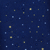 Eco Chic Navy Eco Chic Lightweight Foldable Backpack Stars and Moons