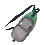 Eco Chic Green Eco Chic Lightweight Foldable Crossbody Bag Deer