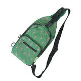 Eco Chic Green Eco Chic Lightweight Foldable Crossbody Bag Deer