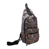 Eco Chic Eco Chic Lightweight Foldable Crossbody Bag Ditsy