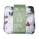 Eco Chic Eco Chic Lightweight Foldable Crossbody Bag Whimsy Cats