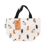 Eco Chic Eco Chic Lightweight Foldable Lunch Bag Beloved Cats