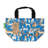 Eco Chic Eco Chic Lightweight Foldable Lunch Bag Dogs