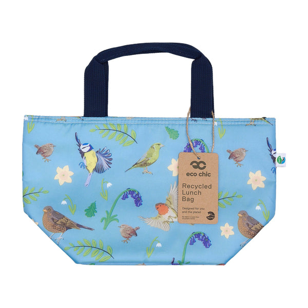 Eco Chic Lightweight Foldable Lunch Bag RSPB Birds – Eco Chic