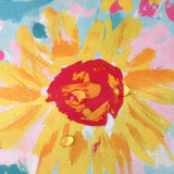 Eco Chic Eco Chic Lightweight Foldable Lunch Bag Sunflower