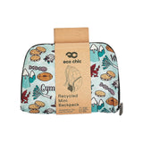 Eco Chic Blue Eco Chic Lightweight Foldable Mini Backpack Wales Montage