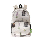 Eco Chic Eco Chic Lightweight Foldable Mini Backpack Whimsy Buffalo