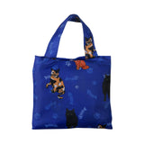 Eco Chic Eco Chic Lightweight Foldable Reusable Shopping Bag Beloved Cats
