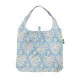 Eco Chic Eco Chic Lightweight Foldable Reusable Shopping Bag Daisy Hearts