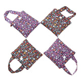 Eco Chic Eco Chic Lightweight Foldable Reusable Shopping Bag Ditsy