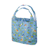 Eco Chic Blue Eco Chic Lightweight Foldable Reusable Shopping Bag RSPB Birds