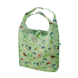 Eco Chic Green Eco Chic Lightweight Foldable Reusable Shopping Bag RSPB Birds