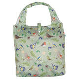 Eco Chic Navy Eco Chic Lightweight Foldable Reusable Shopping Bag RSPB Birds