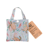 Eco Chic Eco Chic Lightweight Foldable Reusable Shopping Bag Sea Turtles