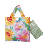 Eco Chic Eco Chic Lightweight Foldable Reusable Shopping Bag Sunflower
