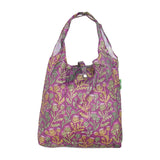 Eco Chic Purple Eco Chic Lightweight Foldable Reusable Shopping Bag Thistle