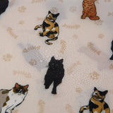 Eco Chic Beige Eco Chic Recycled Cabin Holdall Bag Beloved Cats