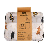 Eco Chic Beige Eco Chic Recycled Cabin Holdall Bag Beloved Cats