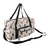 Eco Chic Beige Eco Chic Recycled Cabin Holdall Bag Beloved Cats