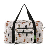 Eco Chic Beige Eco Chic Recycled Cabin Holdall Bag Beloved Cats