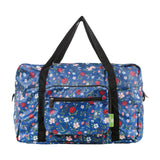 Eco Chic Navy Eco Chic Recycled Cabin Holdall Bag Floral