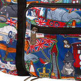 Eco Chic Navy Eco Chic Recycled Cabin Holdall Bag Great Britain