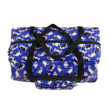 Eco Chic Blue Eco Chic Recycled Cabin Holdall Bag Puffin