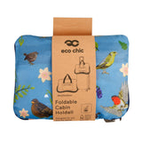 Eco Chic Blue Eco Chic Recycled Cabin Holdall Bag RSPB Birds
