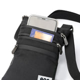 Eco Chic Eco Chic Recycled Canvas Crossbody Phone Bag - Black
