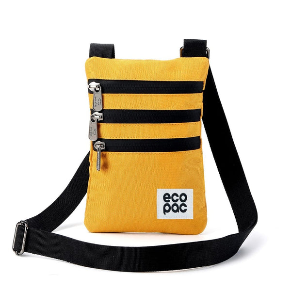 Eco Chic Recycled Canvas Crossbody Phone Bag Sunflower – Eco