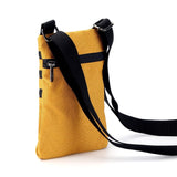 Eco Chic Eco Chic Recycled Canvas Crossbody Phone Bag - Sunflower