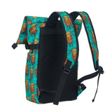 Eco Chic Eco Chic Recycled Canvas Rollup Backpack - Highland Cow