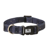 Eco Chic Medium Eco Chic Recycled Dog Collar - Stars and Moons Navy