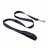 Eco Chic Small Eco Chic Recycled Dog Lead - Stars and Moons Navy