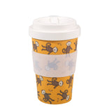 Eco Chic Eco Chic Recycled Travel Cup Monkeys