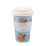 Eco Chic Eco Chic Recycled Travel Cup Sea Turtles