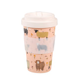 Eco Chic Eco Chic Recycled Travel Cup Sheep Realism
