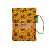 Eco Chic Eco Chic Waterproof Foldable Adult Poncho Monkeys