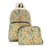 Eco Chic Beige Eco Chic Lightweight Foldable Backpack Thistle