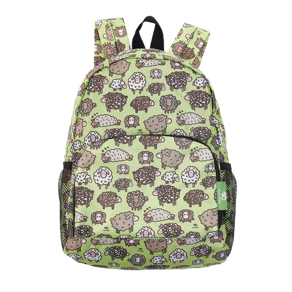 eco chic mini backpack puffin Green