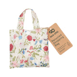 Eco Chic Green Eco Chic Lightweight Foldable Reusable Shopping Bag Floral