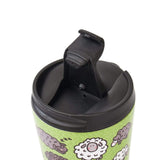 Eco Chic Eco Chic Thermal Coffee Cup Green Sheep
