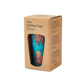 Eco Chic Eco Chic Thermal Coffee Cup Teal Highland Cow