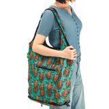Eco Chic Eco Chic Collapsible Shopping Trolley Replacement Tote Bag - Highland Cow