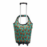 Eco Chic Eco Chic Collapsible Shopping Trolley Replacement Tote Bag - Highland Cow